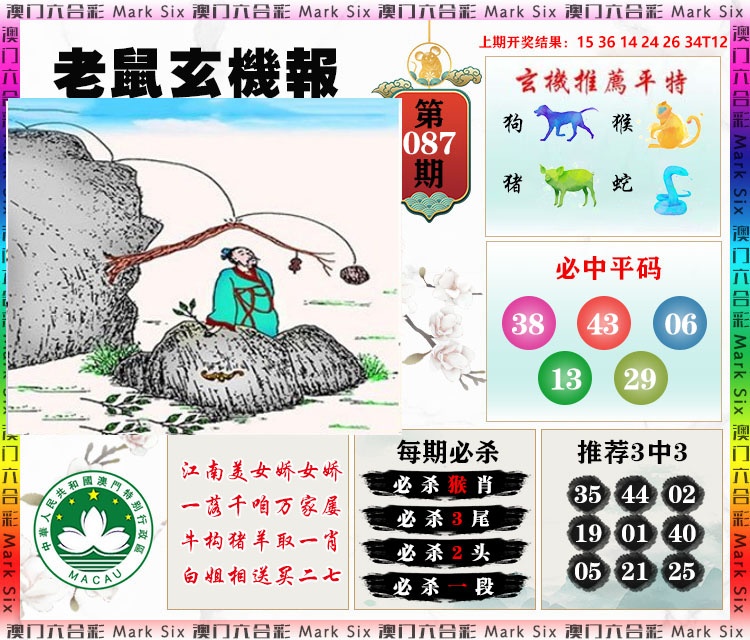 087期老鼠玄机报[图]