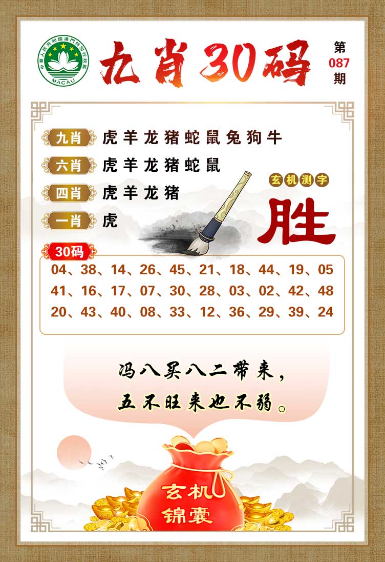 087期九肖30码[图]