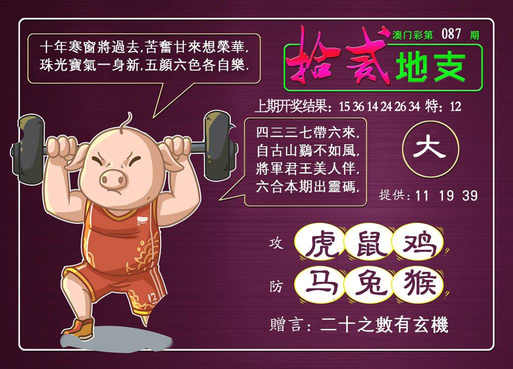 087期十二地支[图]